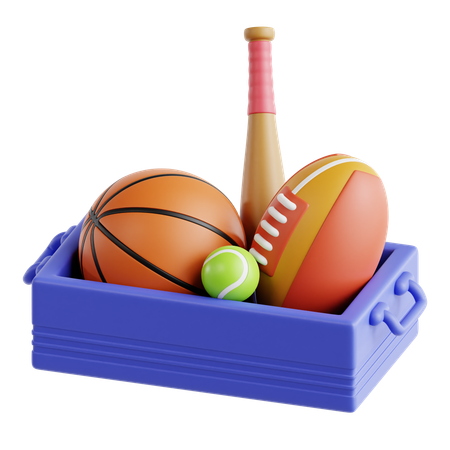 Sport Equipment  3D Icon