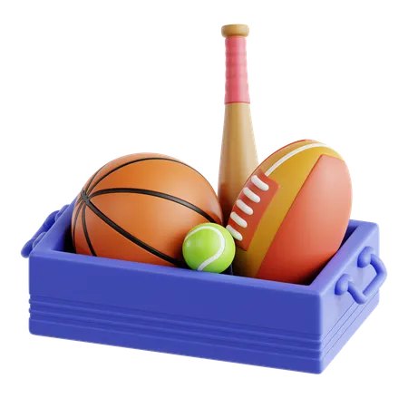 Sport Equipment  3D Icon