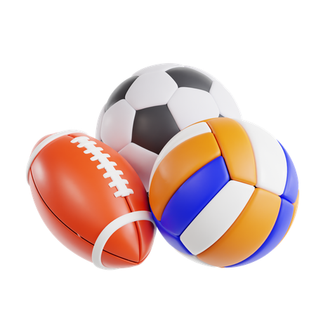 Sport Equipment  3D Icon