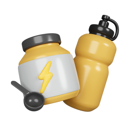 Sport Nutrition  3D Icon