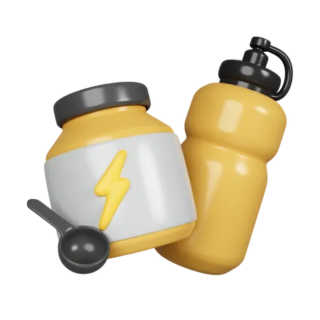 Sport Nutrition  3D Icon