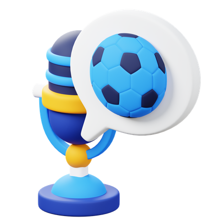 スポーツポッドキャスト  3D Icon