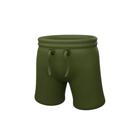 Sport Short Pant  3D Icon