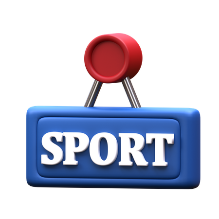 Sport Sign  3D Icon