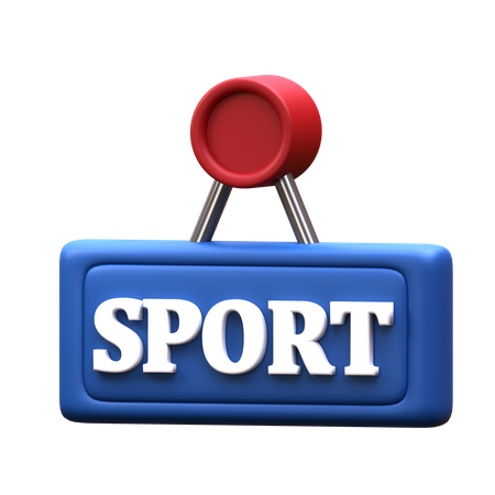 Sport Sign  3D Icon