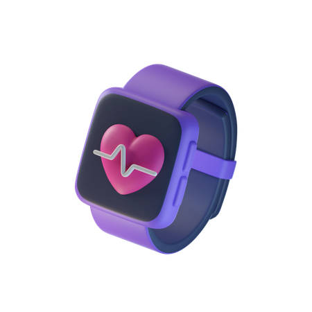 Sport Smartwatch  3D Icon