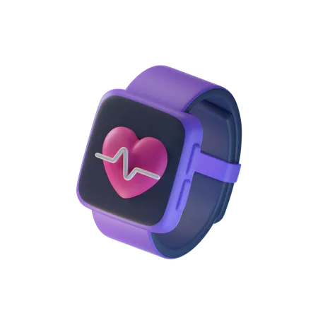Sport-Smartwatch  3D Illustration