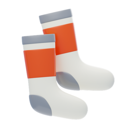 Sport Socks  3D Icon