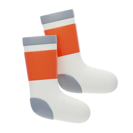 Sport Socks  3D Icon