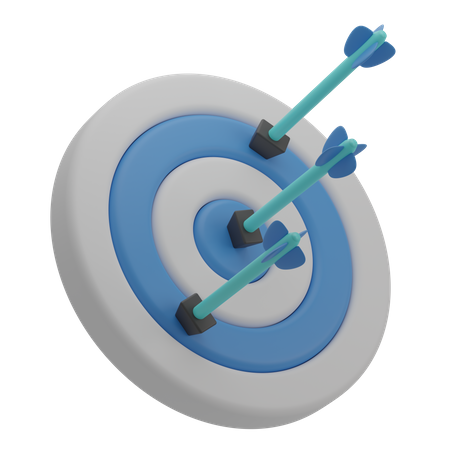 Sport Target 3D Icon