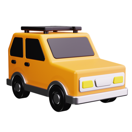 Sport Utility Vehicle  3D Icon