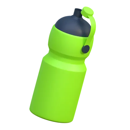 Sport Wasserflasche Symbol Sportausrustung 3 D Illustration 3D Icon