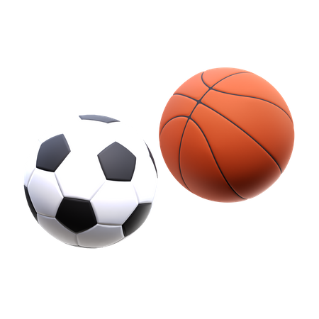 Sportbälle  3D Icon