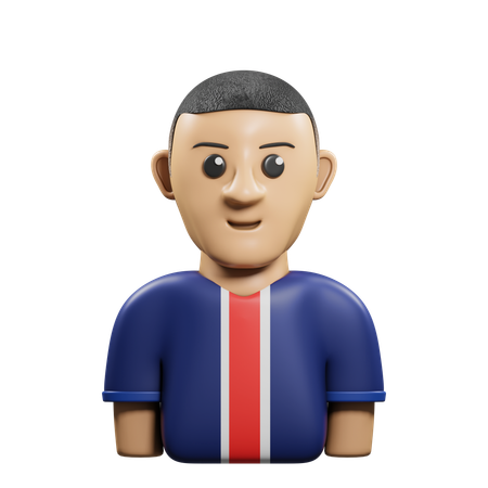 Homme sportif  3D Icon