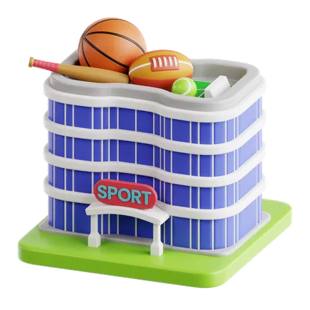 Sportlerdorf  3D Icon