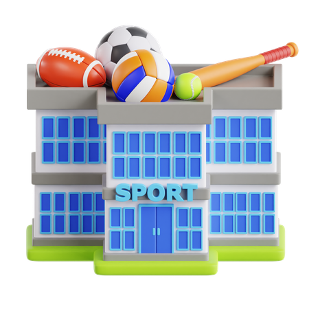 Sportlerdorf  3D Icon