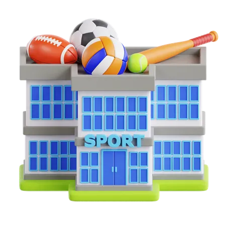 Sportlerdorf  3D Icon