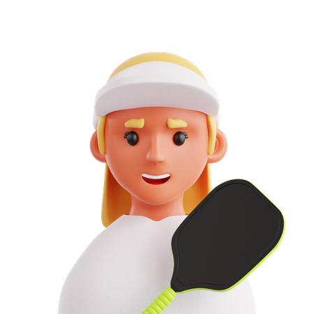 Sportlerin  3D Icon