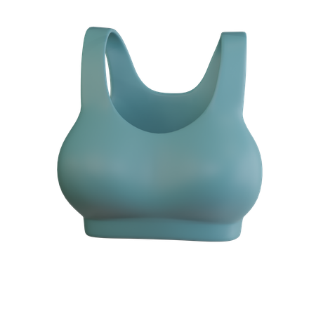 Sports Bra  3D Icon
