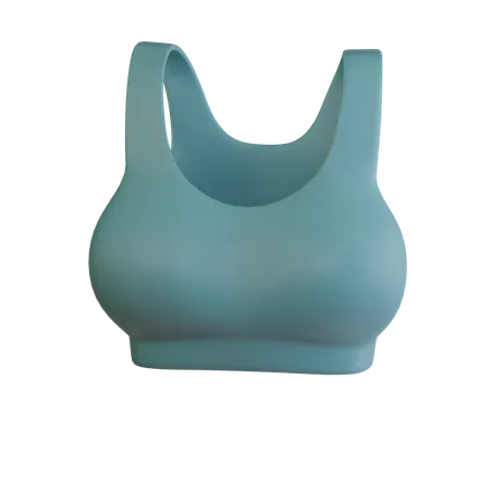 Sports Bra  3D Icon
