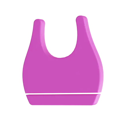 Sports Bra  3D Icon