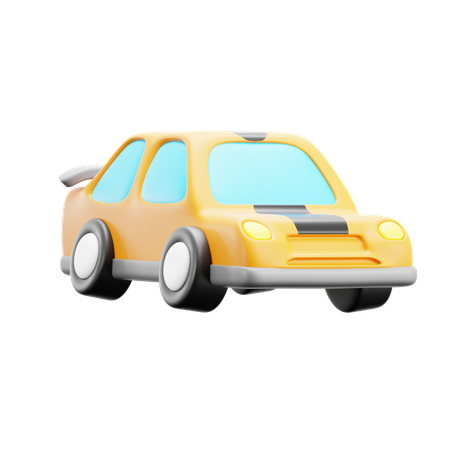 Sports Car  3D Icon