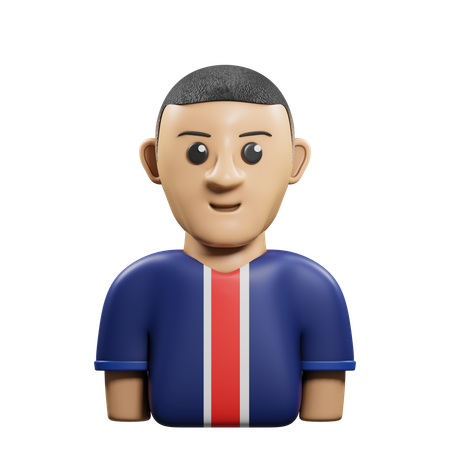 Sports Man  3D Icon