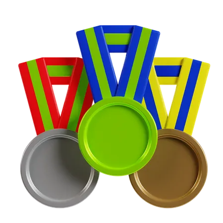 Sports Medal  3D Icon