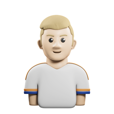 Sports Player  3D Icon