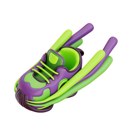 Sports Shoes  3D Icon