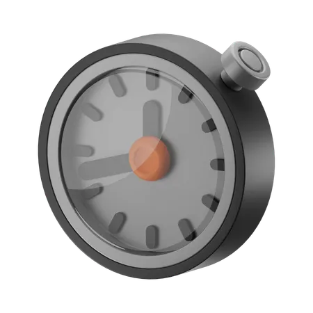 Sports Stopwatch  3D Icon