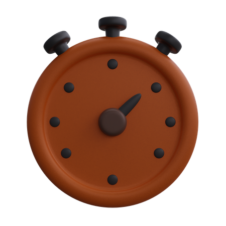 Sports Stopwatch  3D Icon