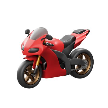 Sportsbike  3D Icon