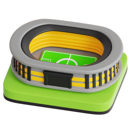 Sportstadion  3D Icon