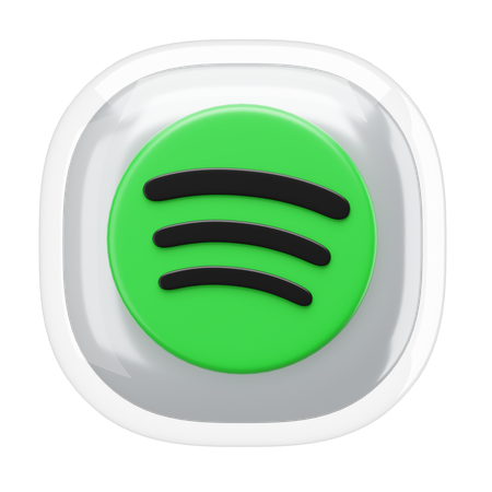 Spotify  3D Icon