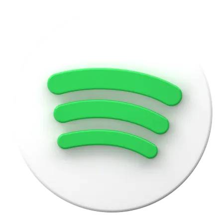 Spotify  3D Icon