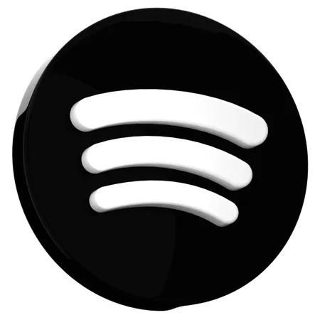 Spotify  3D Icon