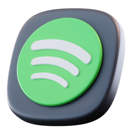 Spotify  3D Icon