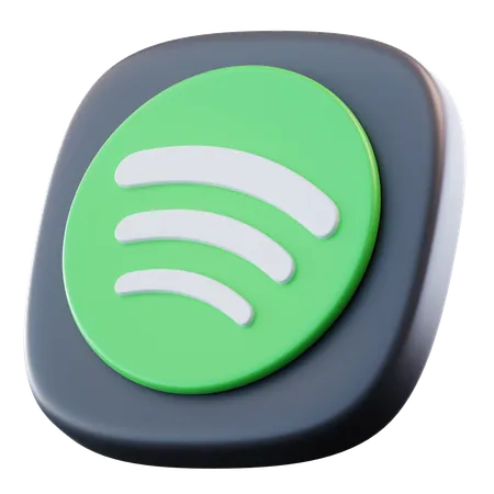 Spotify  3D Icon