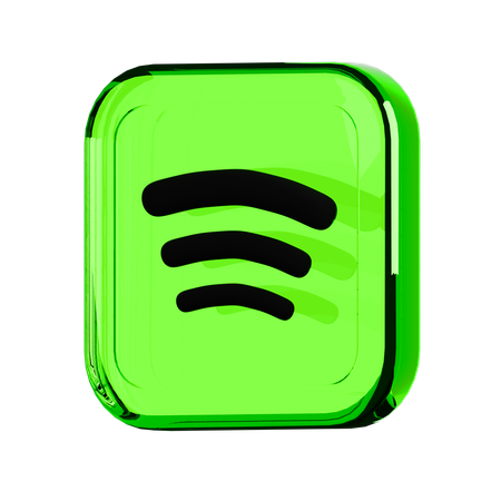 Spotify  3D Icon