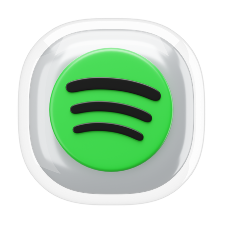 Spotify  3D Icon