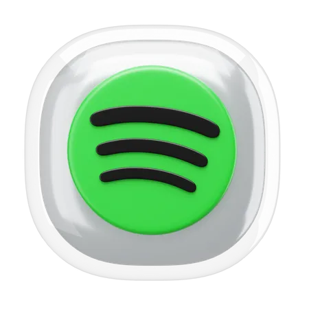 Spotify  3D Icon