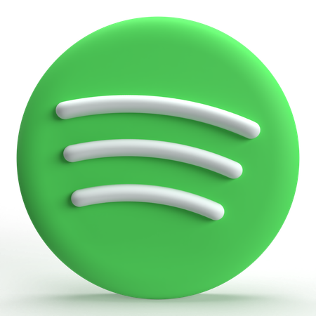 Spotify  3D Icon