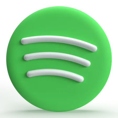 Spotify  3D Icon