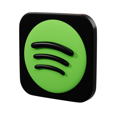 Spotify  3D Icon