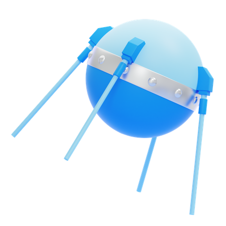 Spoutnik  3D Icon