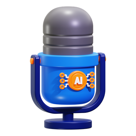 Spracherkennung  3D Icon