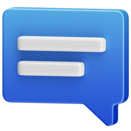 Sprachnachricht  3D Icon