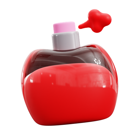 Spray de amor  3D Icon