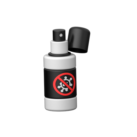 Spray anti-séptico  3D Icon